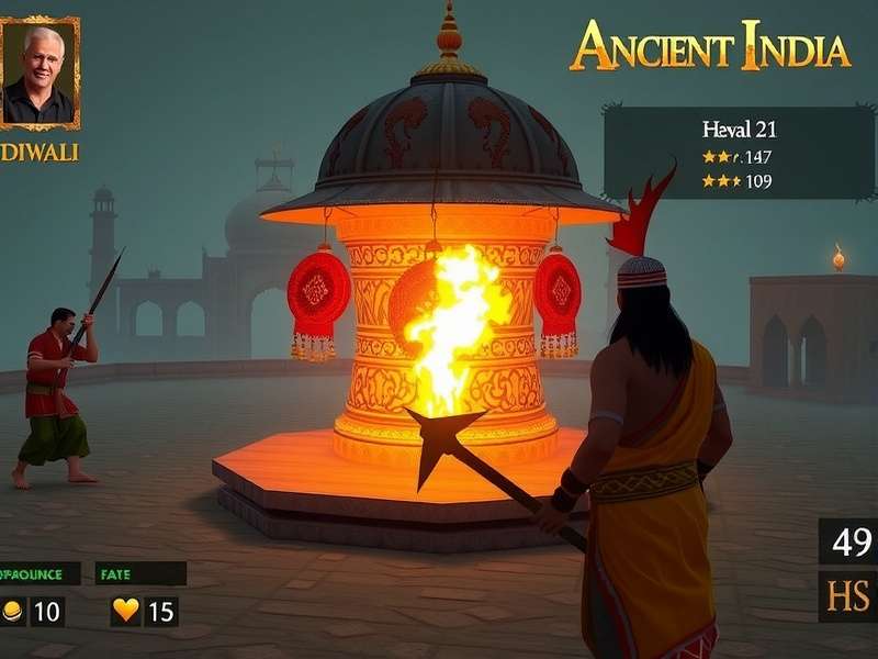 Ancient India Gold Hunt Game Screenshot